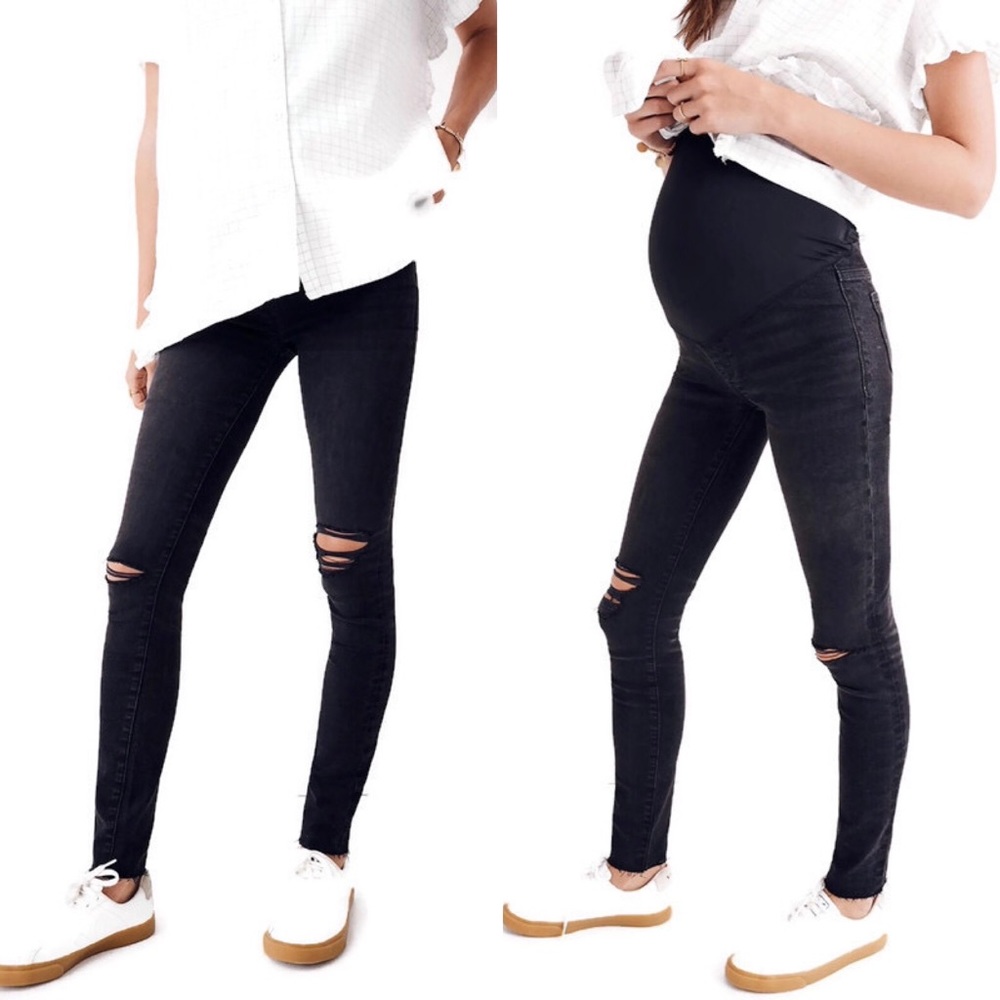Madewell Maternity Over-the-Belly Skinny Jeans